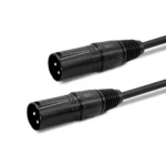 1ft XLR male to XLR male Cable