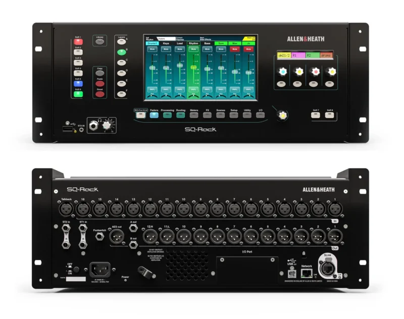 Allen & heath sq rack digital audio mixer