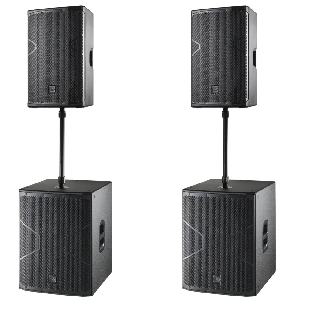 DAS PA system for 200 people