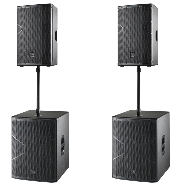 DAS PA system for 200 people