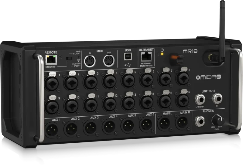 Midas MR18 - 18 channel digital Audio Mixer