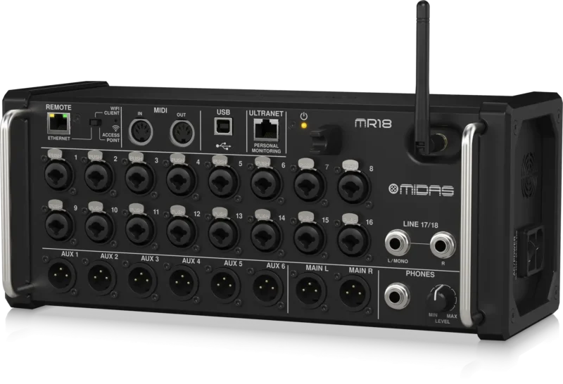 Midas MR18 - 18 channel digital Audio Mixer