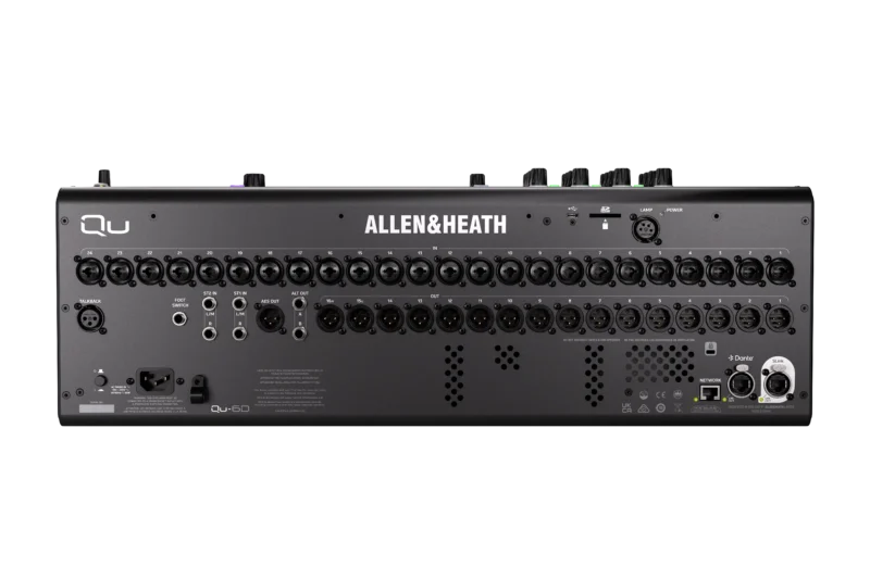 Allen & Heath Qu-6D Audio Digital Mixer with Dante